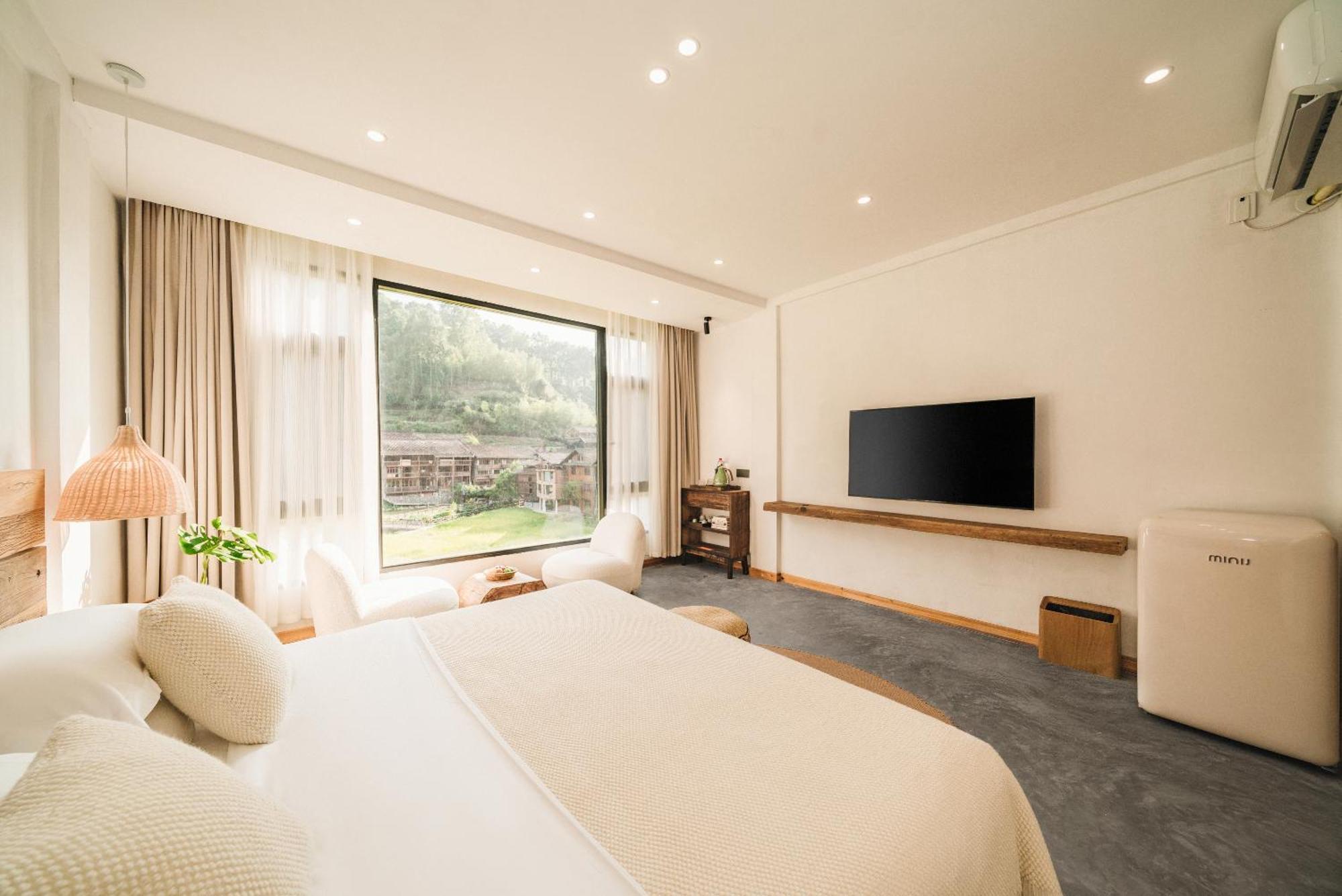肇兴溪舍山堂 Creekside Inn หลีผิง ภายนอก รูปภาพ
