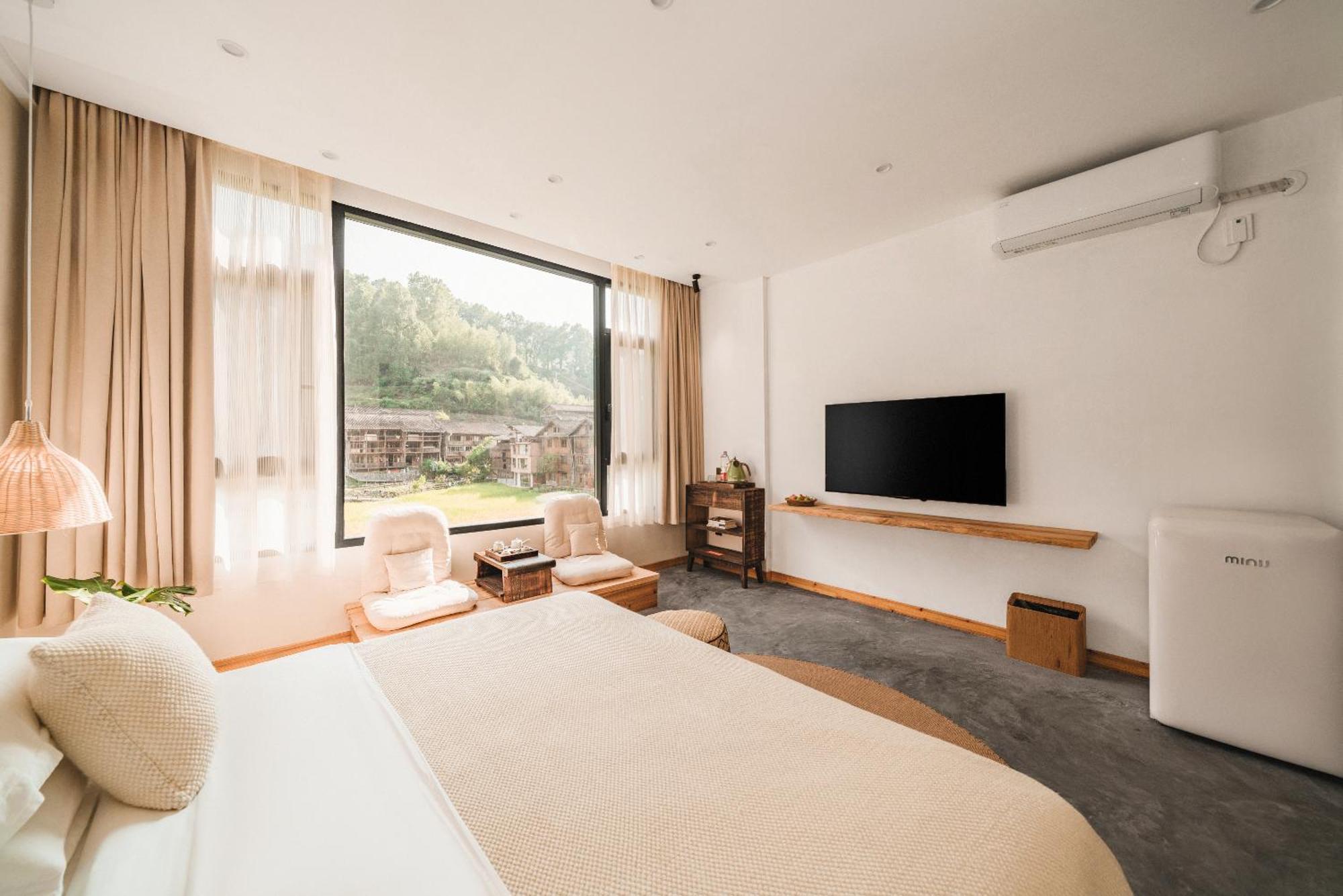 肇兴溪舍山堂 Creekside Inn หลีผิง ภายนอก รูปภาพ