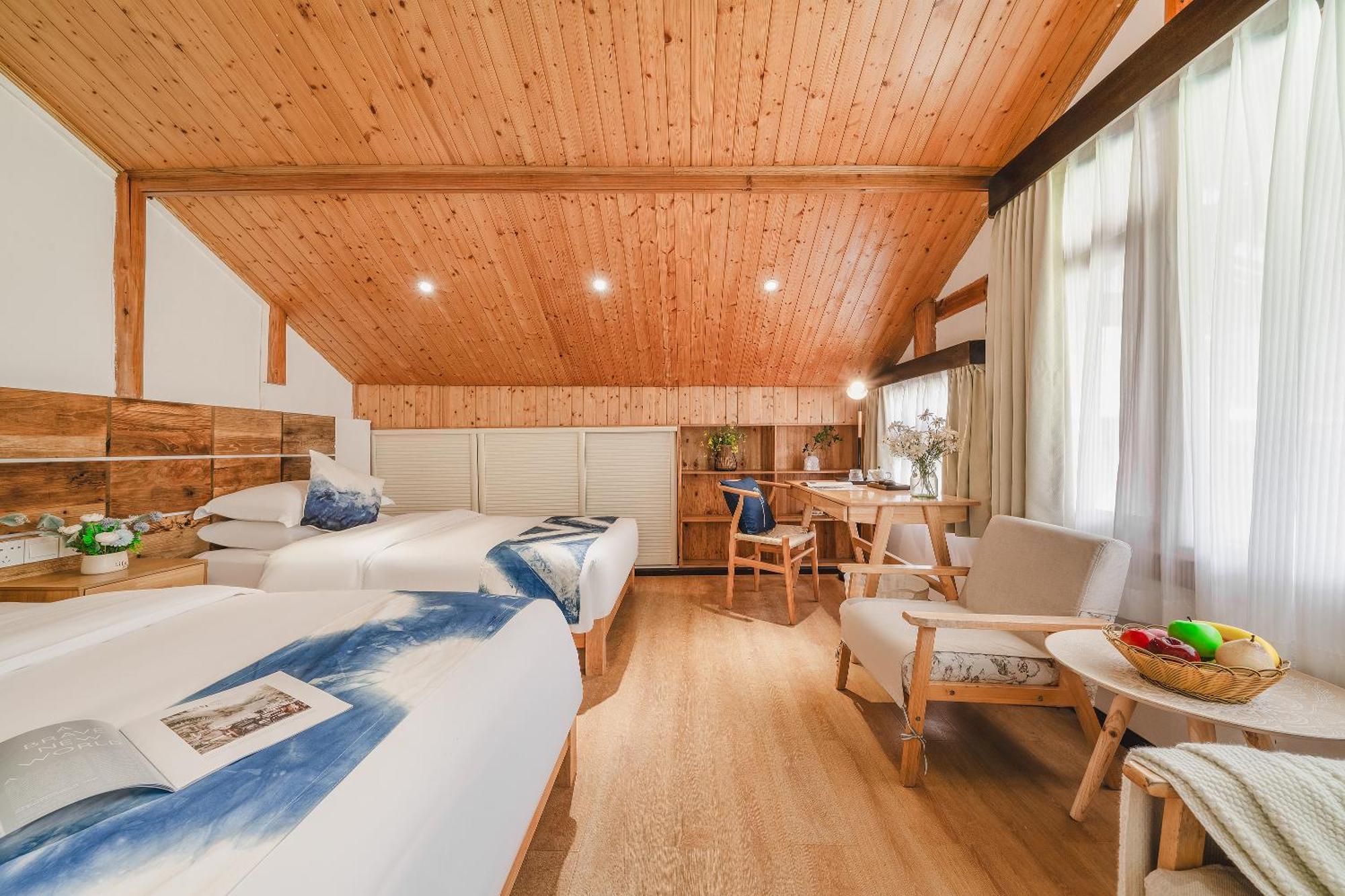肇兴溪舍山堂 Creekside Inn หลีผิง ภายนอก รูปภาพ