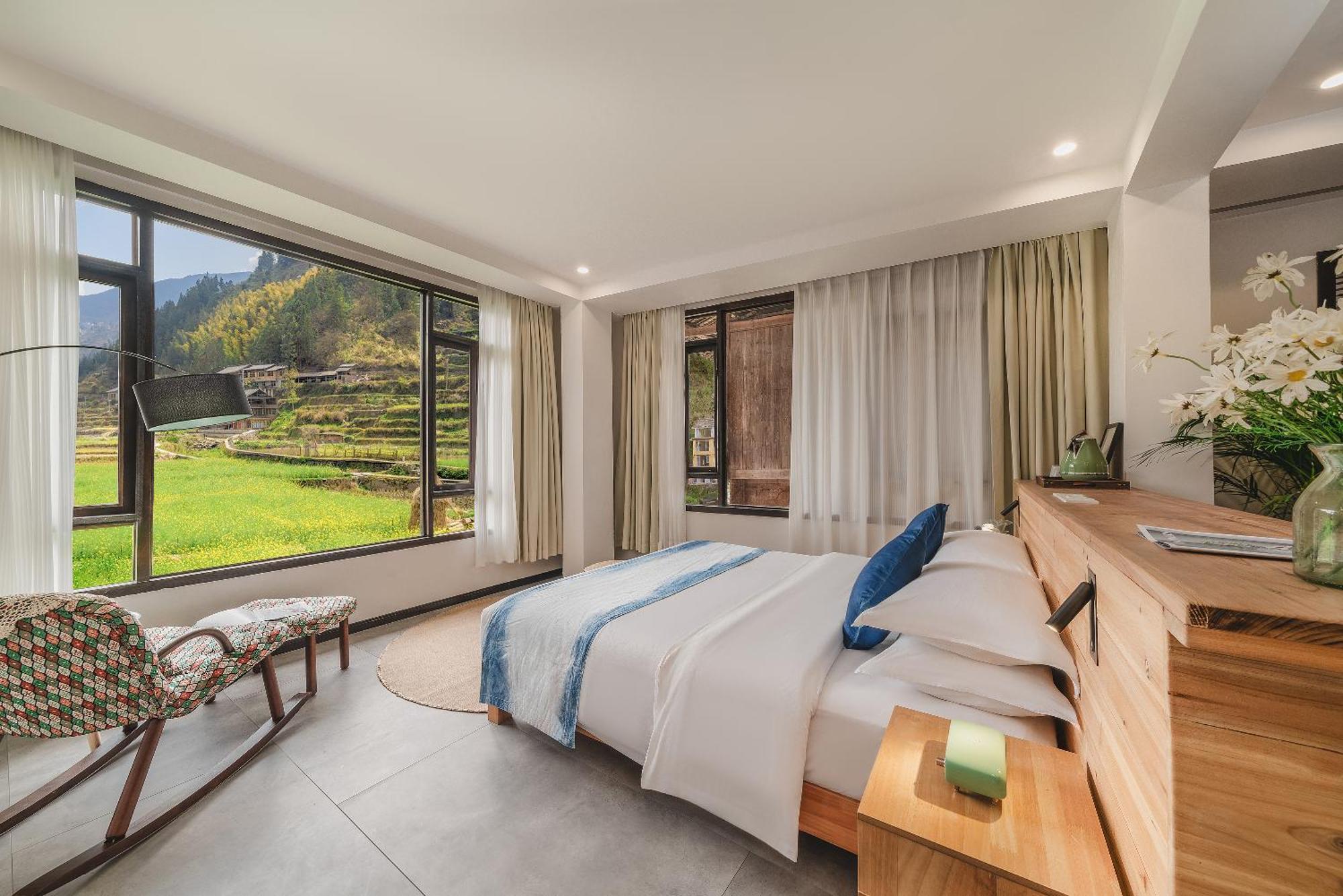 肇兴溪舍山堂 Creekside Inn หลีผิง ภายนอก รูปภาพ