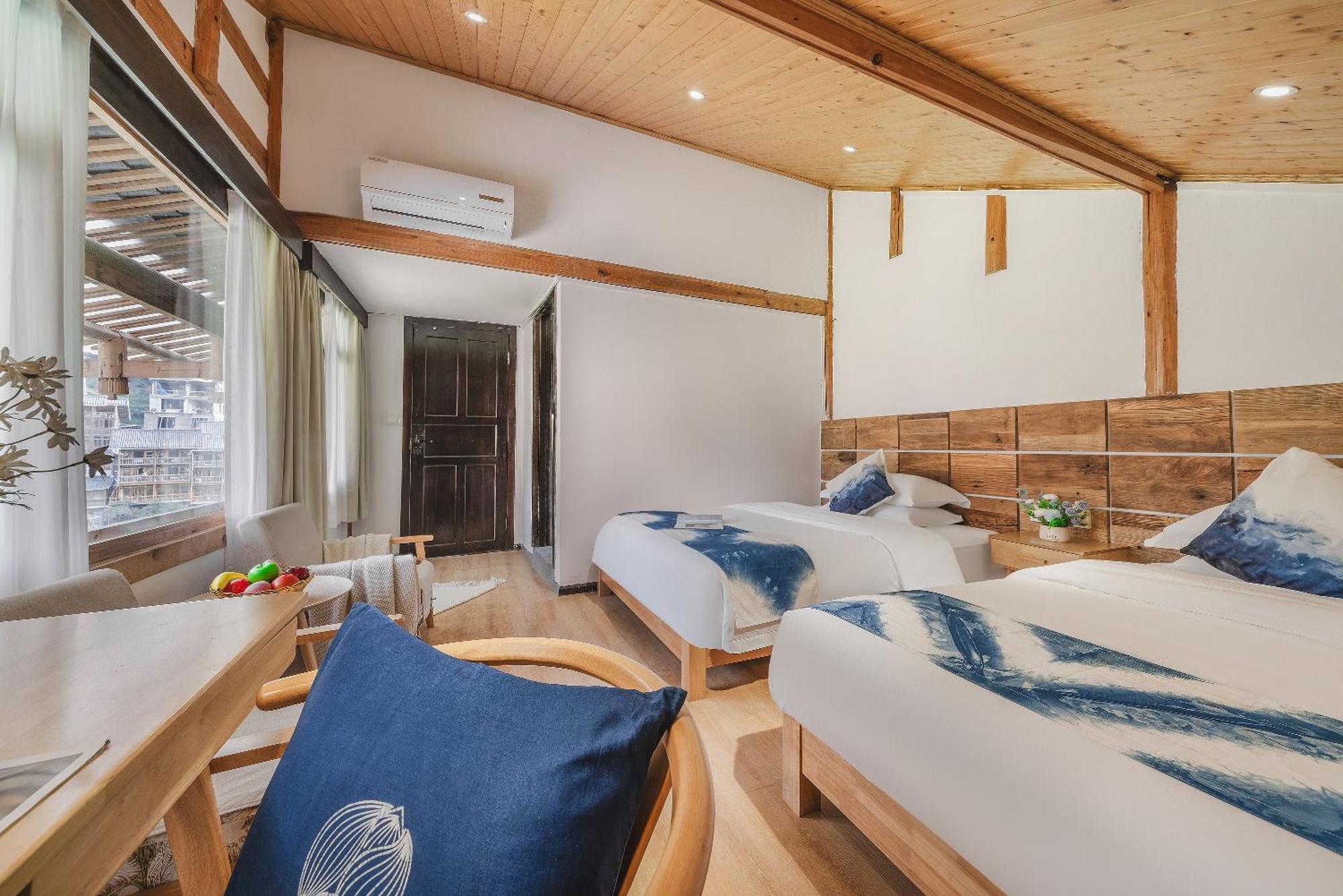 肇兴溪舍山堂 Creekside Inn หลีผิง ภายนอก รูปภาพ