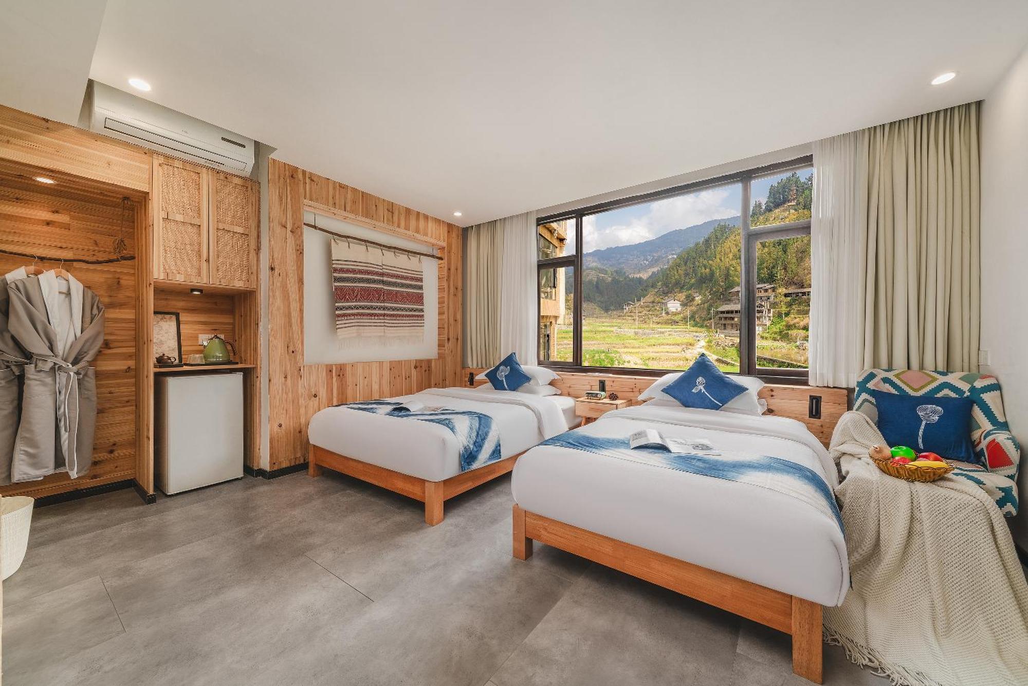 肇兴溪舍山堂 Creekside Inn หลีผิง ภายนอก รูปภาพ